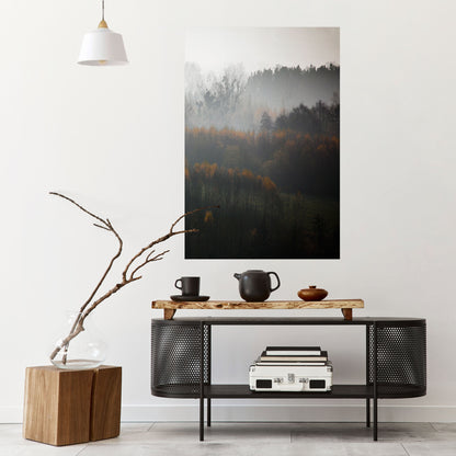 Poster verticale staccabile e attaccabile AUTUMNAL HAZE