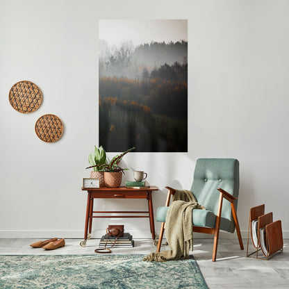 Poster verticale staccabile e attaccabile AUTUMNAL HAZE