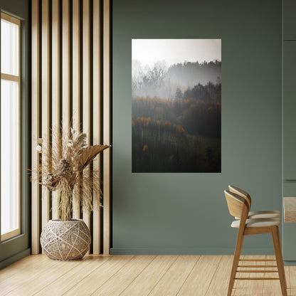 Poster verticale staccabile e attaccabile AUTUMNAL HAZE