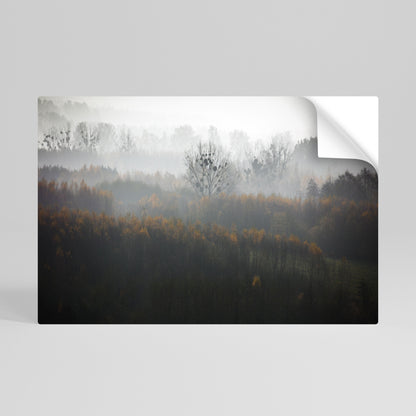 Poster orizzontale staccabile e attaccabile AUTUMNAL HAZE