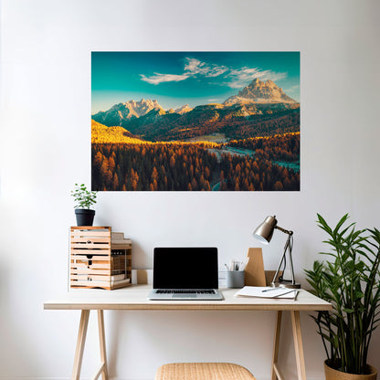 DREAMLAND ESCAPE Poster orizzontale staccabile e attaccabile