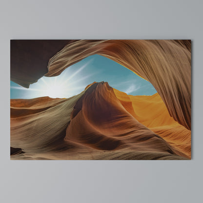THE CANYON'S WHISPER Stampa su tela orizzontale