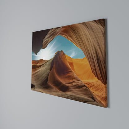 THE CANYON'S WHISPER Stampa su tela orizzontale