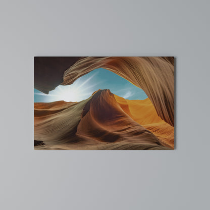 THE CANYON'S WHISPER Stampa su tela orizzontale
