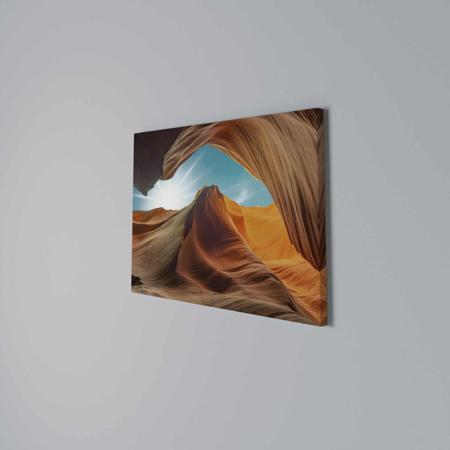 THE CANYON'S WHISPER Stampa su tela orizzontale
