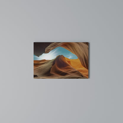 THE CANYON'S WHISPER Stampa su tela orizzontale