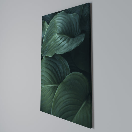 SUBTLE BOTANICAL HUES Vertical Canvas Print