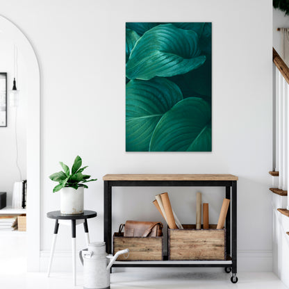 SUBTLE BOTANICAL HUES Vertical Canvas Print