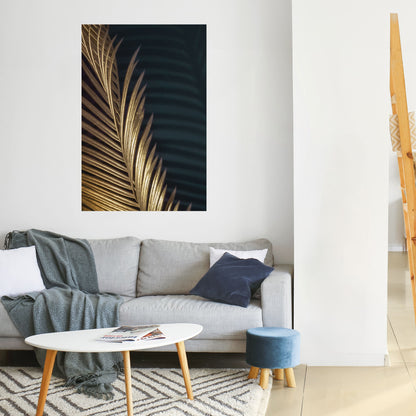 Poster verticale staccabile e attaccabile LUXE LEAF DANCE
