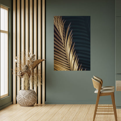 Poster verticale staccabile e attaccabile LUXE LEAF DANCE