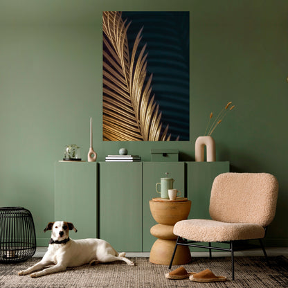 Poster verticale staccabile e attaccabile LUXE LEAF DANCE