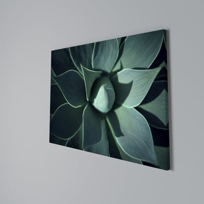 MYSTICAL GREEN WHORL Stampa su tela orizzontale