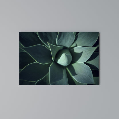 MYSTICAL GREEN WHORL Stampa su tela orizzontale