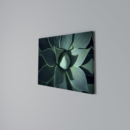 MYSTICAL GREEN WHORL Stampa su tela orizzontale