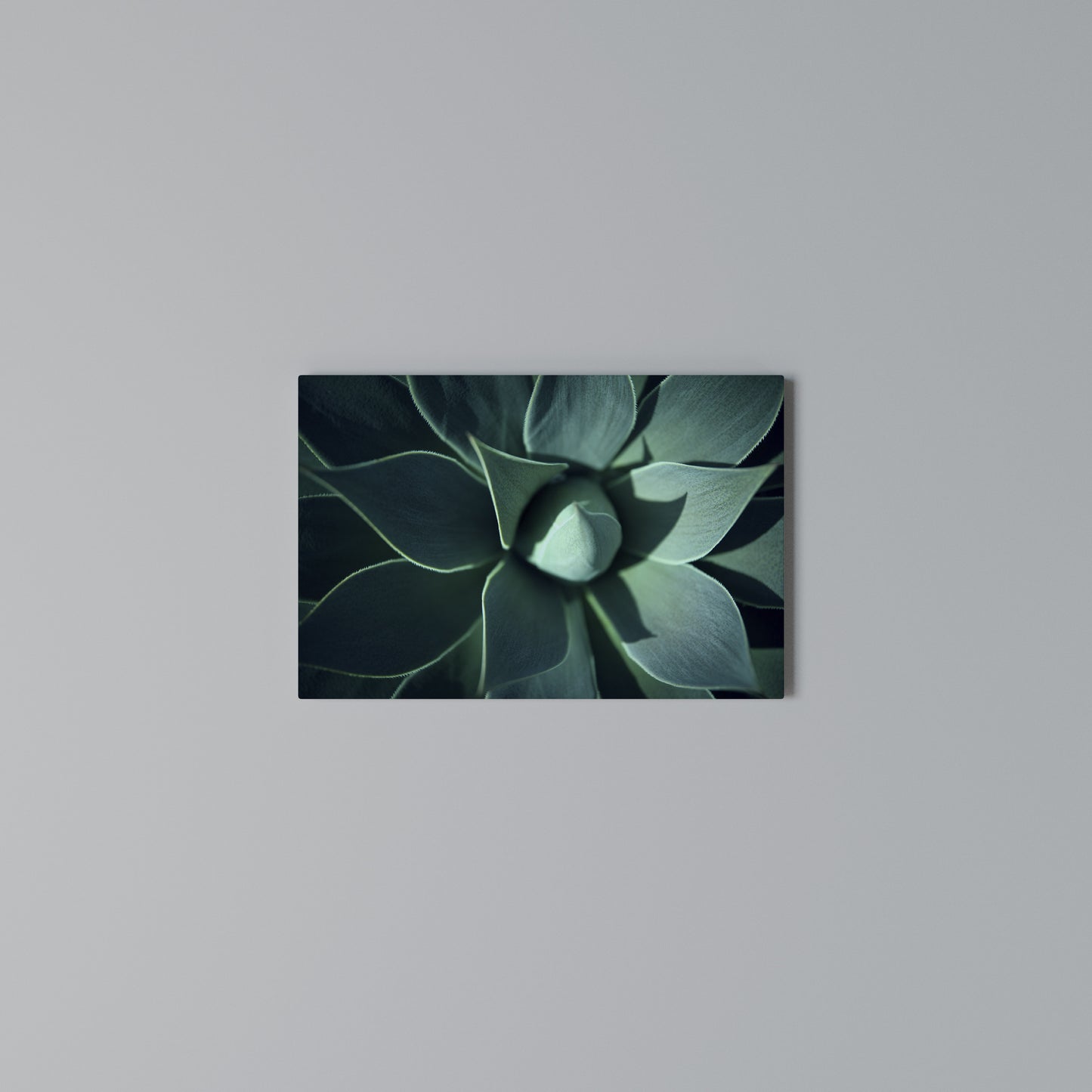 MYSTICAL GREEN WHORL Stampa su tela orizzontale