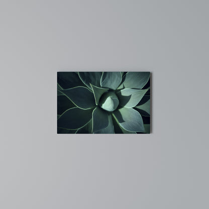 MYSTICAL GREEN WHORL Stampa su tela orizzontale