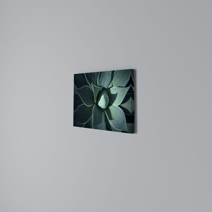 MYSTICAL GREEN WHORL Stampa su tela orizzontale