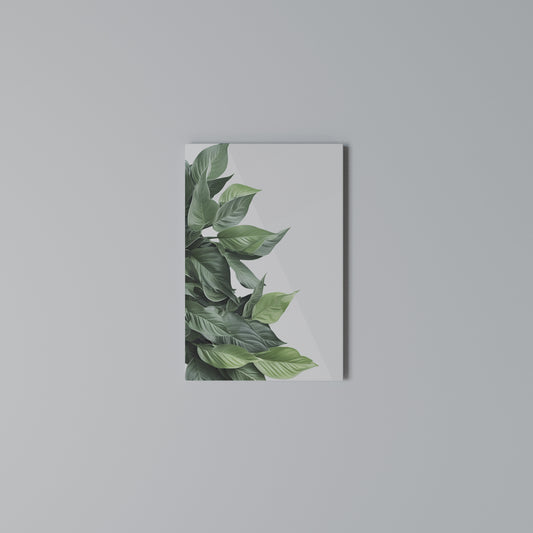 LUSH LEAFY WHIMSY Stampa su Tela Verticale