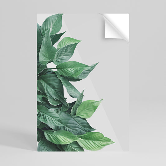 Poster verticale staccabile e attaccabile LUSH LEAFY WHIMSY
