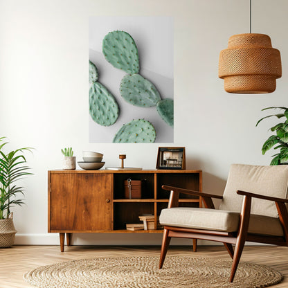 CACTUS DREAMSCAPE Poster verticale staccabile e attaccabile