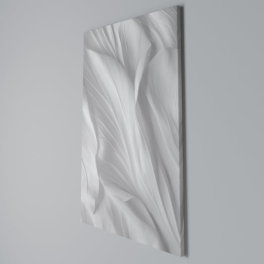 SILKEN SERENITY Vertical Canvas Print
