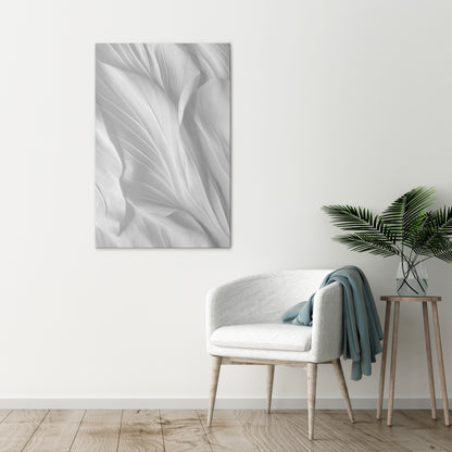 SILKEN SERENITY Vertical Canvas Print