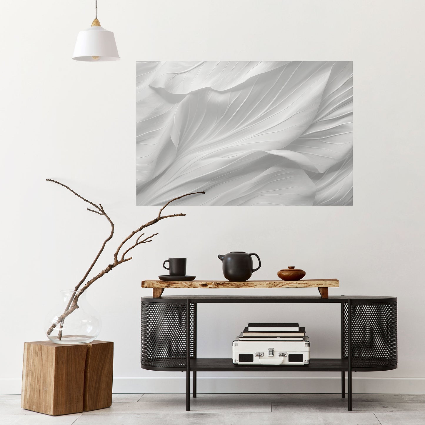 SILKEN SERENITY Poster orizzontale staccabile e attaccabile