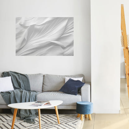 SILKEN SERENITY Poster orizzontale staccabile e attaccabile