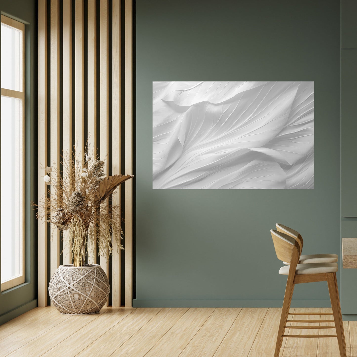 SILKEN SERENITY Poster orizzontale staccabile e attaccabile