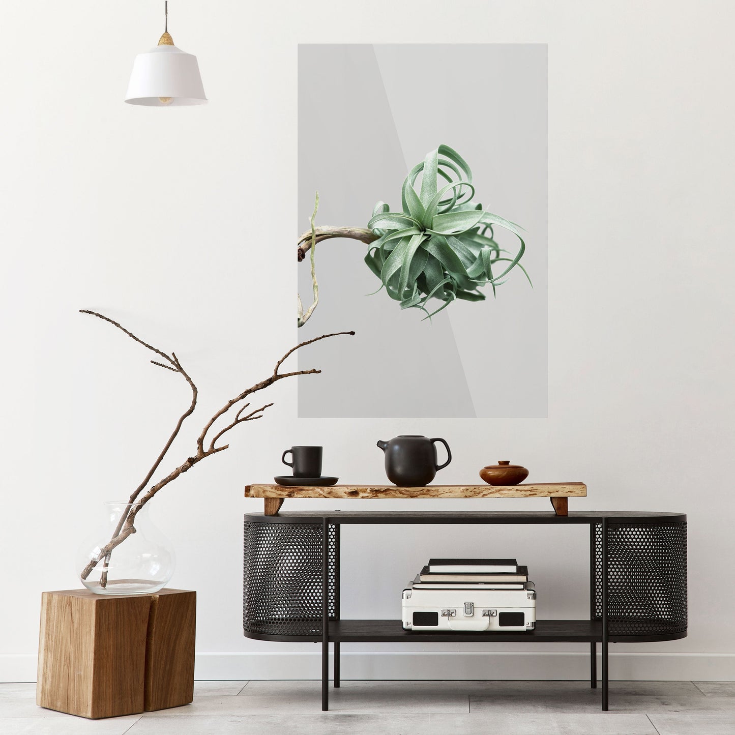 TANGLE OF NATURE Poster verticale staccabile e attaccabile