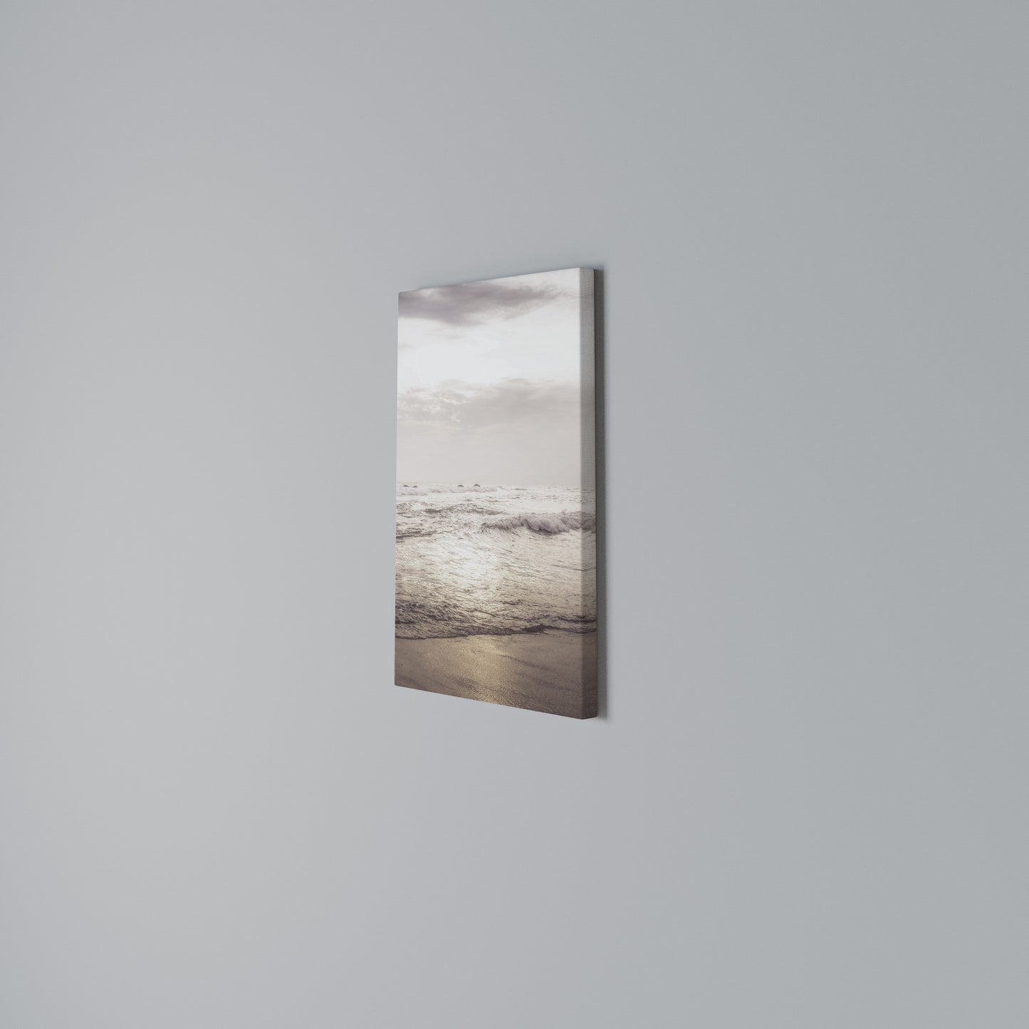WHISPERS OF THE OCEAN Stampa su Tela Verticale