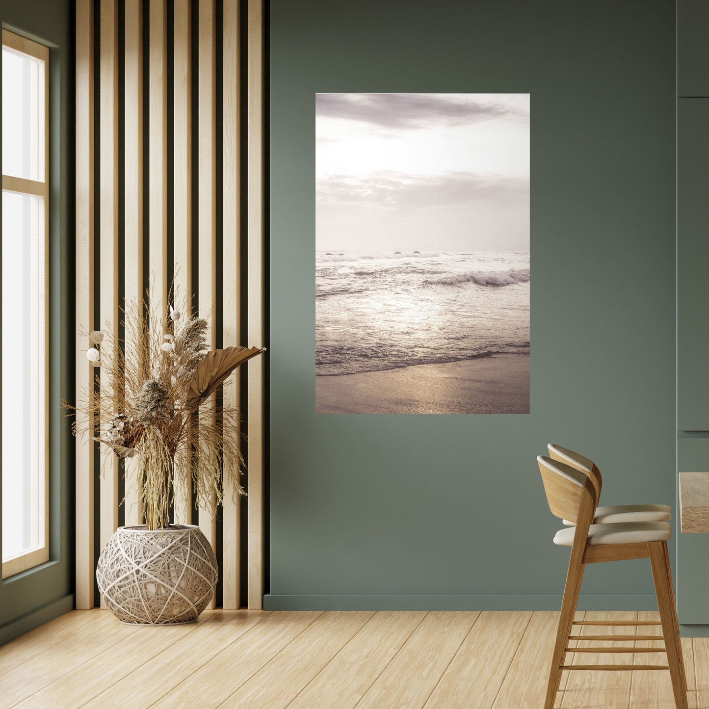 Poster verticale staccabile e attaccabile "WHISPERS OF THE OCEAN"
