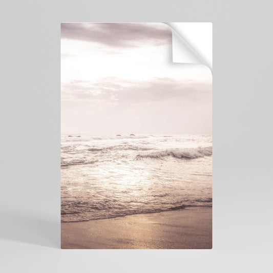Poster verticale staccabile e attaccabile "WHISPERS OF THE OCEAN"