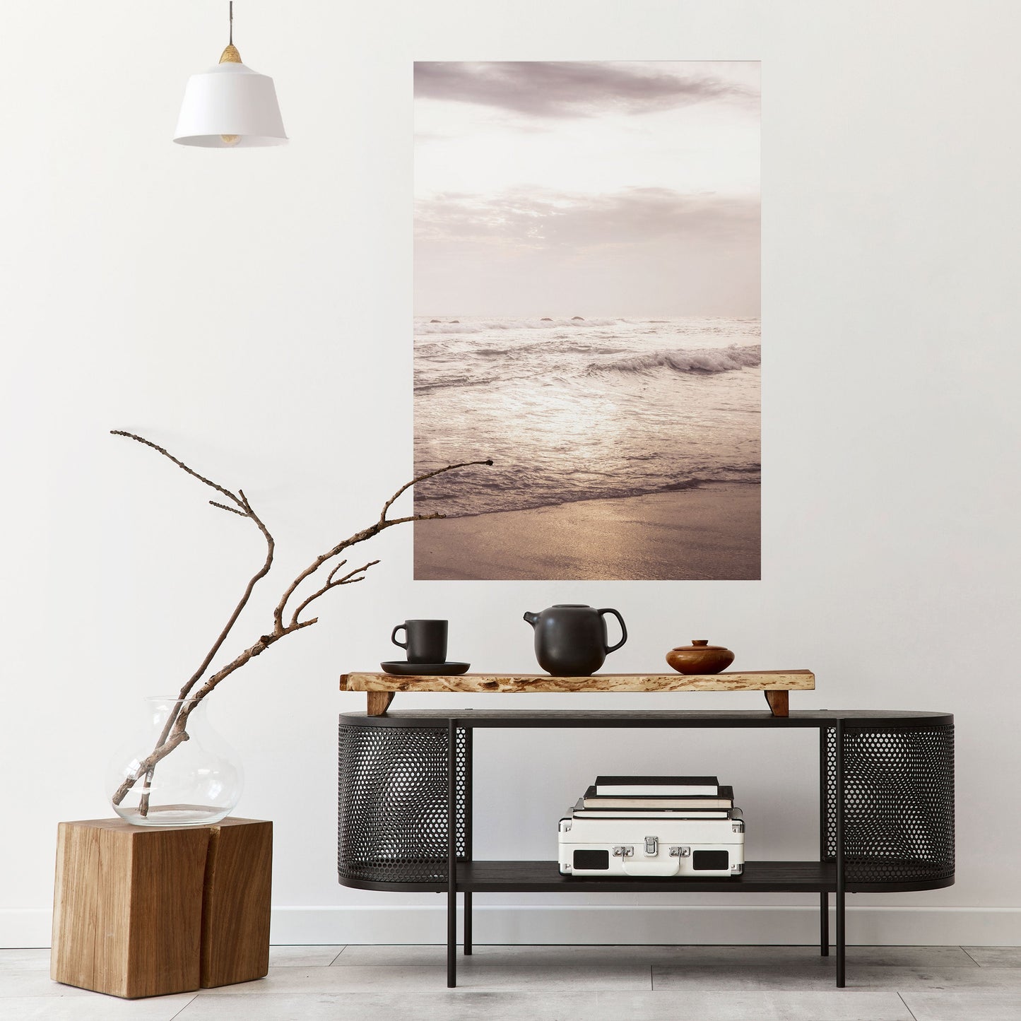 Poster verticale staccabile e attaccabile "WHISPERS OF THE OCEAN"