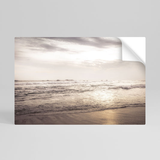 Poster orizzontale staccabile e attaccabile "WHISPERS OF THE OCEAN"