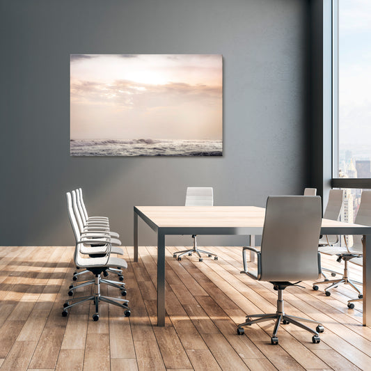 WHISPERS OF WAVE Horizontal Canvas Print