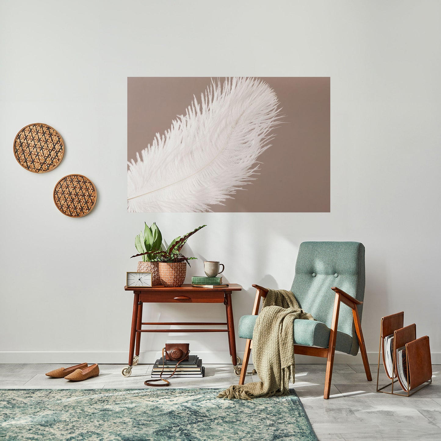 Poster orizzontale staccabile e attaccabile SOFT SERENITY