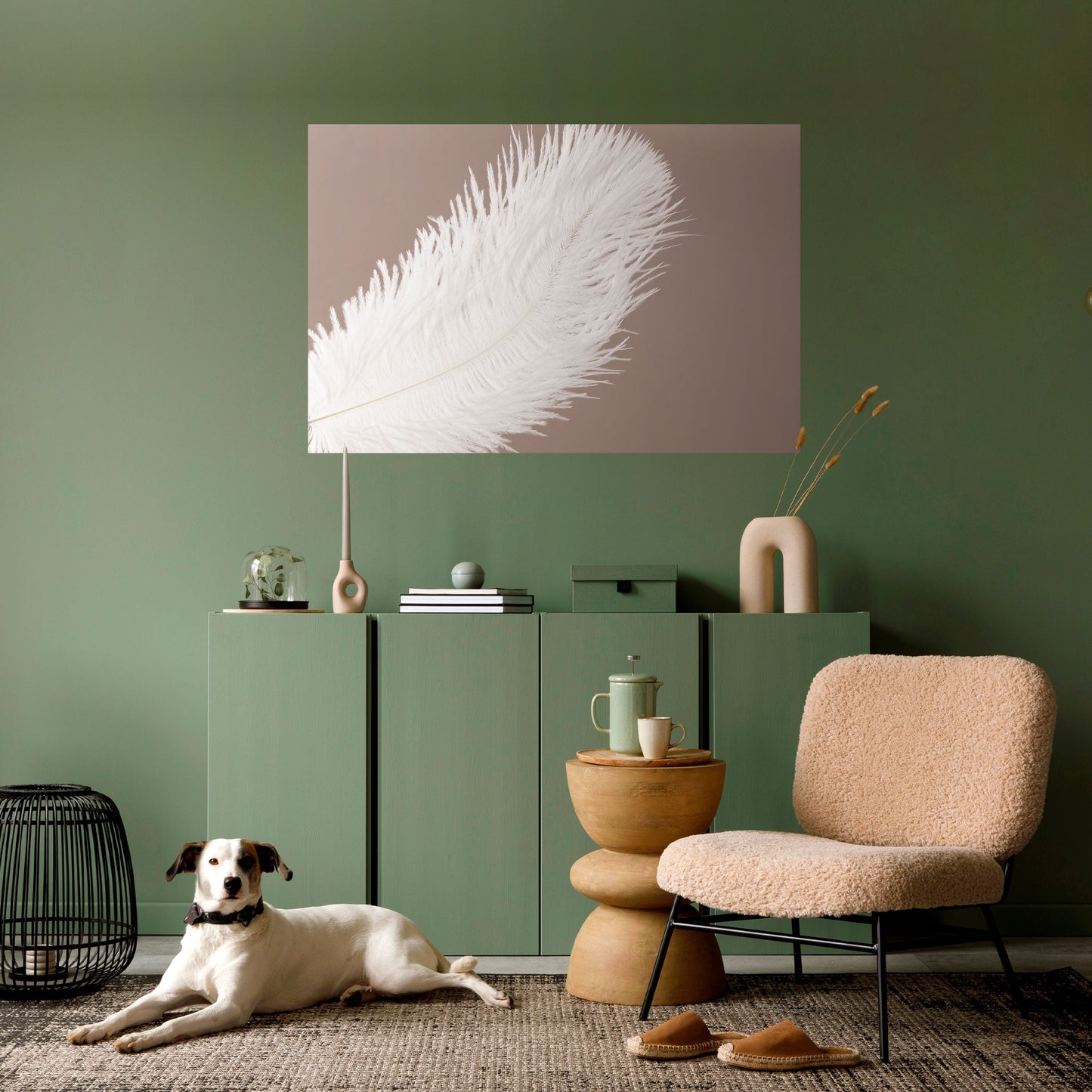 Poster orizzontale staccabile e attaccabile SOFT SERENITY