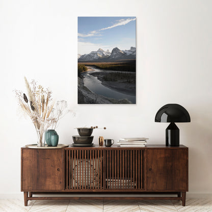 ECHOES OF NATURE'S SPLENDOR Vertical Canvas Print