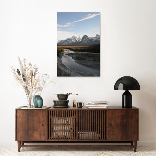 ECHOES OF NATURE'S SPLENDOR Vertical Canvas Print