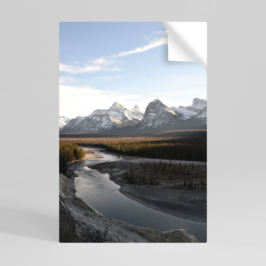 ECHI DELLO SPLENDORE DELLA NATURA Poster verticale staccabile e attaccabile