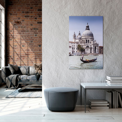GONDOLA SERENADE Vertical Canvas Print