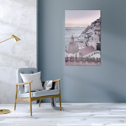 MEDITERRANEAN DREAMSCAPE Vertical Canvas Print