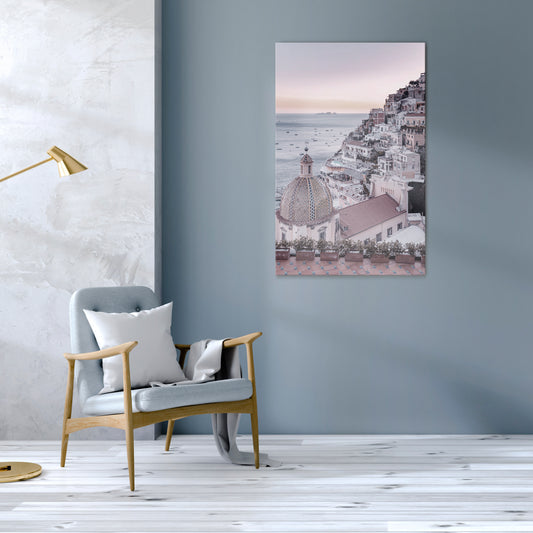 MEDITERRANEAN DREAMSCAPE Vertical Canvas Print