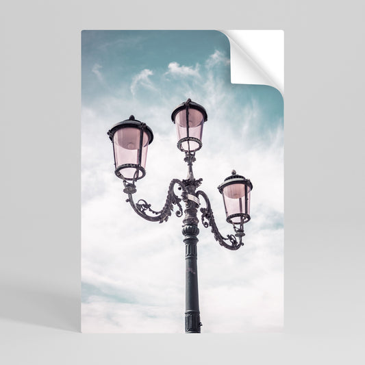 Poster verticale staccabile e attaccabile SUSSURRI DI LUCE