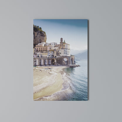 SEASIDE ARCHITECTURAL FANTASY Stampa su Tela Verticale