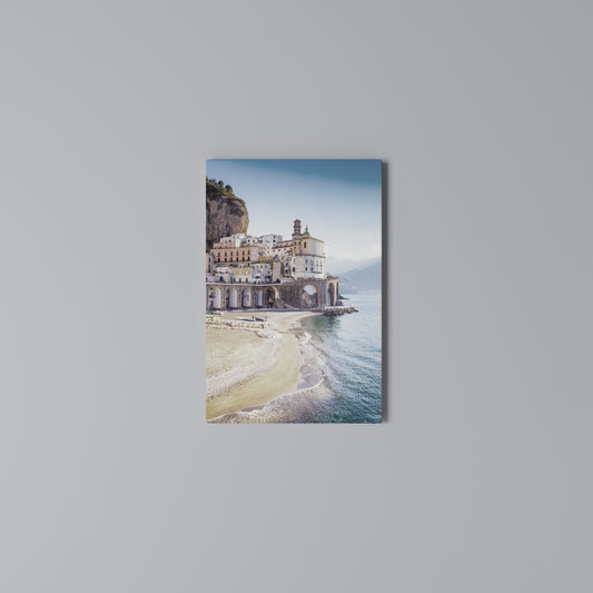 SEASIDE ARCHITECTURAL FANTASY Stampa su Tela Verticale