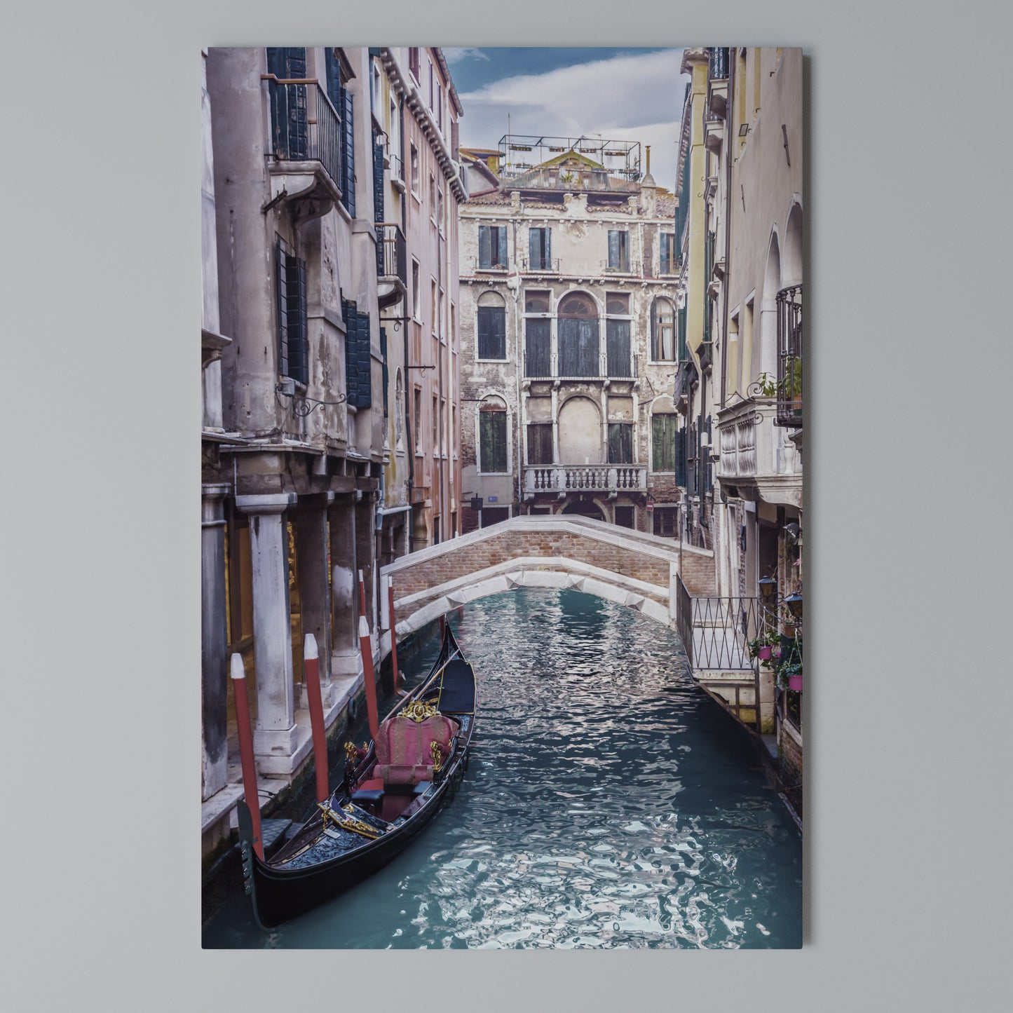 GONDOLA GLIDE Stampa su Tela Verticale