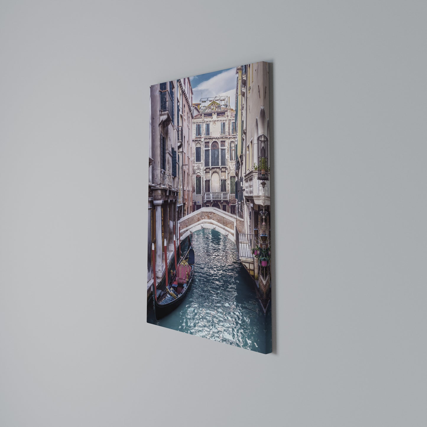 GONDOLA GLIDE Stampa su Tela Verticale