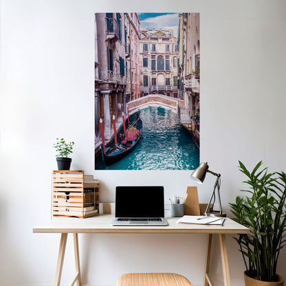 GONDOLA GLIDE Poster verticale staccabile e attaccabile